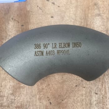 ASME B{0}} kraadi küünarnukkide mõõtmed